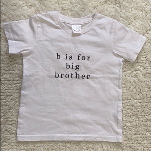 Cheerily big brother T-shirt, 2T
